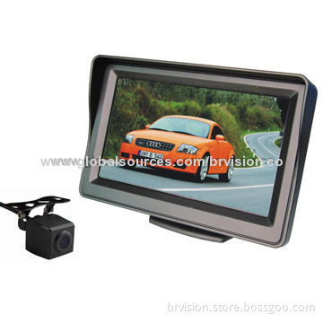 4.3-inch Mirror System with Mirror and IP68 Waterproof Mini Camera for Surveillance